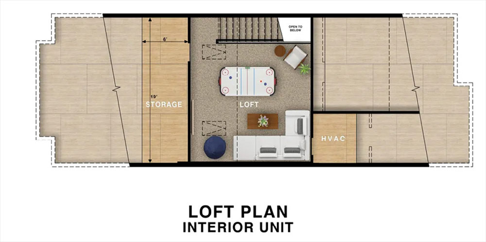 loft plan interior